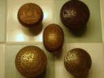 mw knobs — Brass/Bronze Victorian hardware