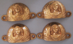 corbin bin pulls — Brass/Bronze Victorian hardware