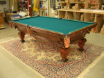 Clark Herd table (1) — Spectacular: Rosewood Ren. Rev. pool table & HUGE Mahogany birdcage for sale 