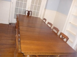 tab5 — Antique American Oak 48 inch Dining Table with 6 Leaves Gloversville NY $1500 