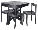 huntab — refinish impact on Hunziger oak table