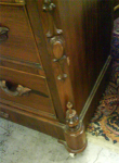 14 dresser — Signed Mitchell and Rammelsberg Rosewood Dresser