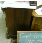 02 dresser — Signed Mitchell and Rammelsberg Rosewood Dresser